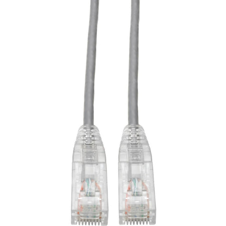 Eaton Tripp Lite Series Cat6 Gigabit Snagless Slim UTP Ethernet Cable (RJ45 M/M), PoE, Gray, 6 ft. (1.83 m) - N201-S06-GY