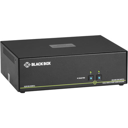 Black Box NIAP 3.0 Secure 2-Port Dual-Head HDMI KVM Switch - SS2P-DH-HDMI-U