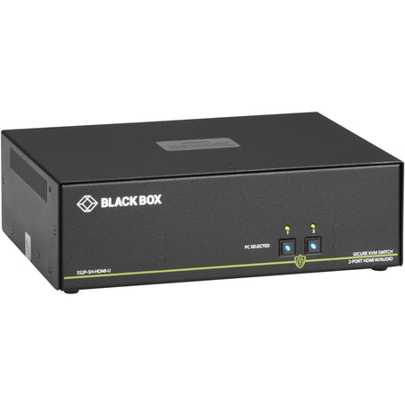 Black Box NIAP 3.0 Secure 2-Port Single-Head HDMI KVM Switch - SS2P-SH-HDMI-U