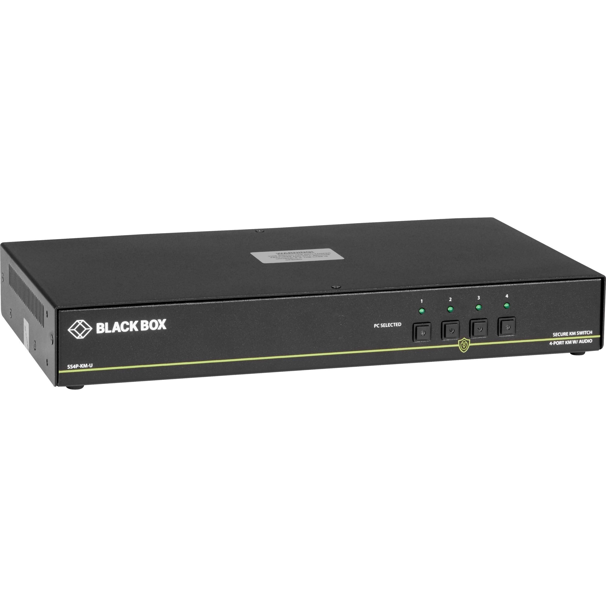 Black Box NIAP 3.0 Secure 4-Port Keyboard/Mouse Switch - SS4P-KM-U