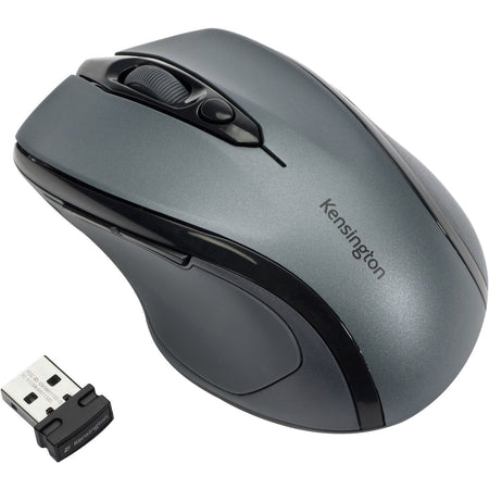 Kensington Pro Fit Mid-Size Wireless Mouse - Graphite Gray - K72423AMA