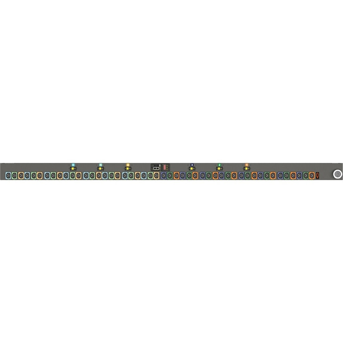 Geist MNS3EHW1-48L138-5CS15A0A10-S-A 48-Outlets PDU - NS30046L