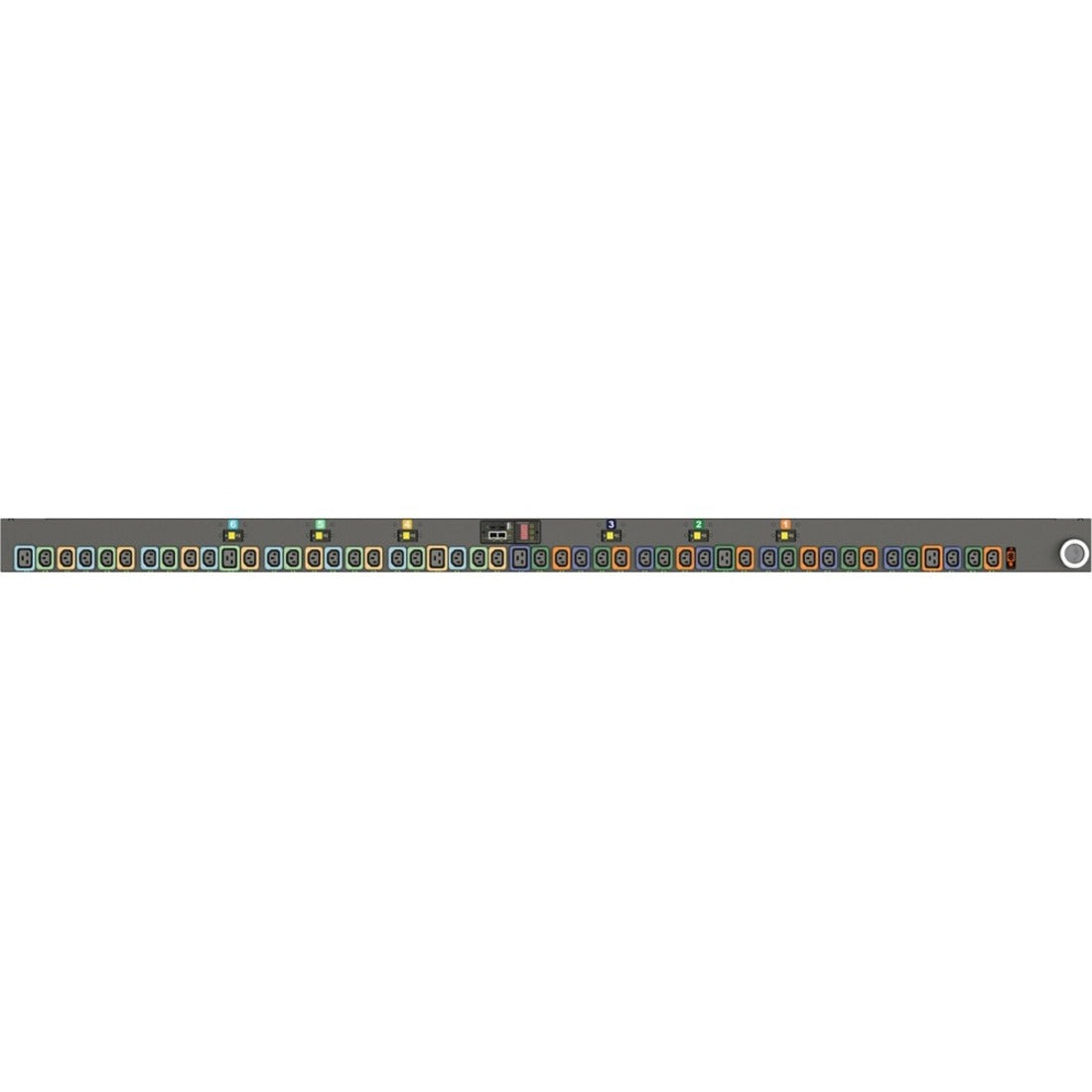 Geist MNS3EHW1-48MI18-5CS15A0A10-S-A 48-Outlets PDU - NS30047L