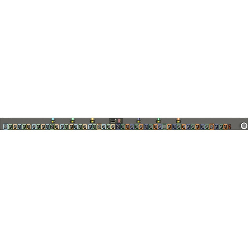 Geist MNS3EHW1-48MI18-5CS15A0A10-S-A 48-Outlets PDU - NS30047L