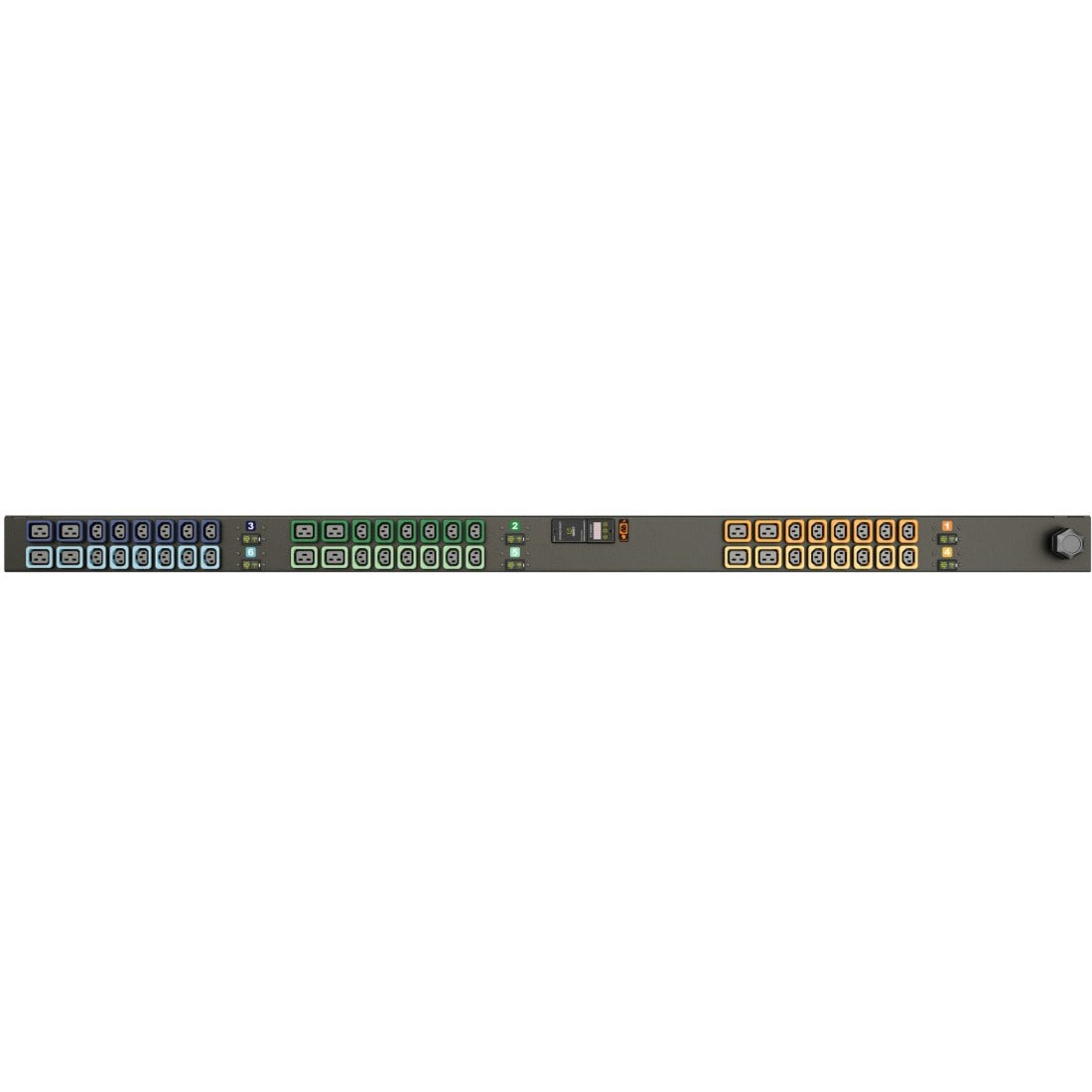 Geist MN01D9W1-48PZB8-6PS15D0A10-S 48-Outlets PDU - I10095L