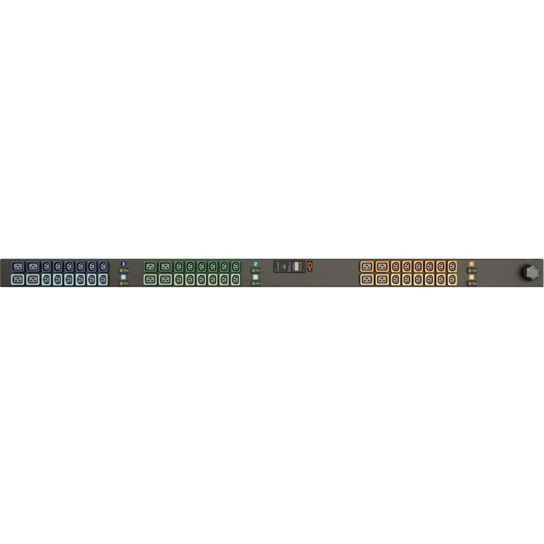 Geist MN01D9W1-48PZB8-6PS15B0A10-S 48-Outlets PDU - I10076L