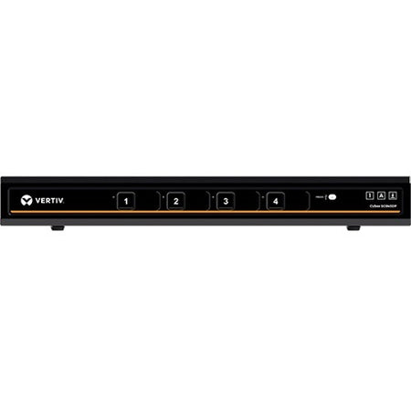 Vertiv Cybex SC800 Secure Desktop KVM| 4 Port Single-Head| DP in/DP out|DPP - SC845DP-001