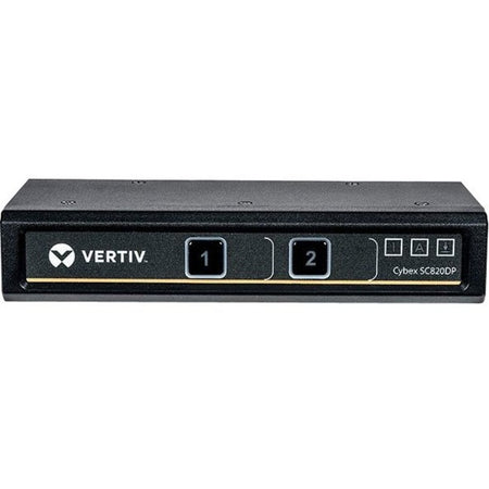 Vertiv Cybex SC800 Secure Desktop KVM | 2 Port Single-Head | DP in/DP out - SC820DP-001