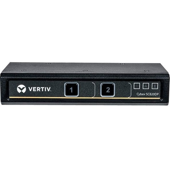 Vertiv Cybex SC800 Secure Desktop KVM | 2 Port Single-Head | DP in/DP out - SC820DP-001