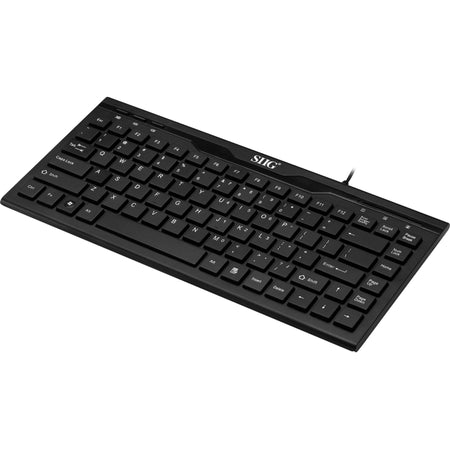 SIIG USB 87-Key Mini Keyboard - JK-US0N12-S1