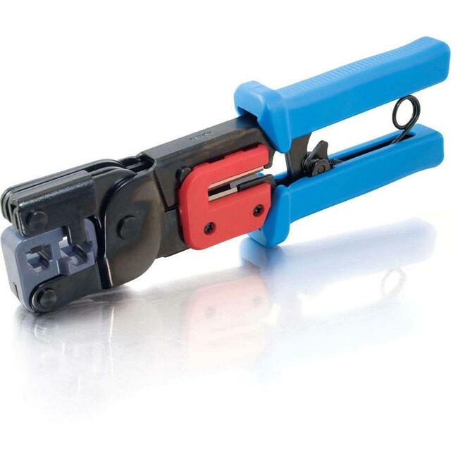 C2G RJ11/RJ45 Crimping Tool with Cable Stripper - 19579