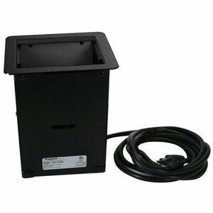 Wiremold InteGreat Series AV Table Box with USB - TB672AUBK