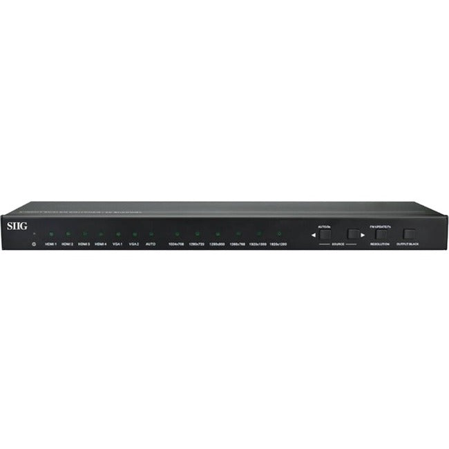 SIIG HDMI/VGA 6x1 Scaler Switcher - CE-H24111-S1