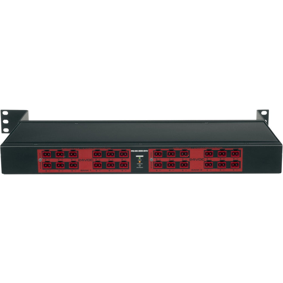 Middle Atlantic 300W Maximum Power DC Power Distribution with 24V Outputs - 24 Outlet - PD-DC-300-24V