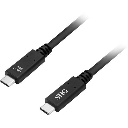 SIIG USB 3.1 Type-C Gen 2 Cable 60W - 1M - CB-TC0E11-S1
