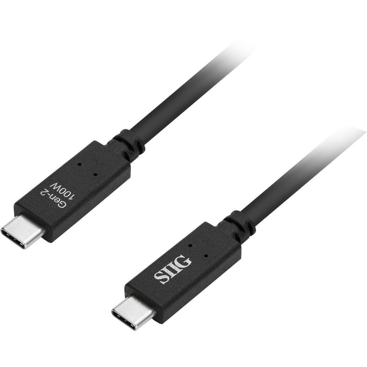 SIIG USB 3.1 Type-C Gen 2 Cable 100W - 1M - CB-TC0F11-S1