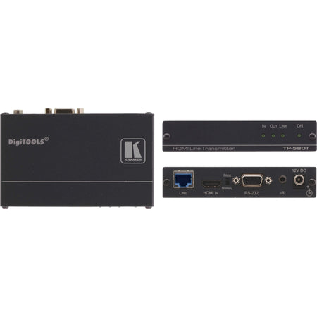 Kramer 4K UHD HDMI, Bidirectional RS-232 & IR over HDBaseT Twisted Pair Transmitter - 50-80021090