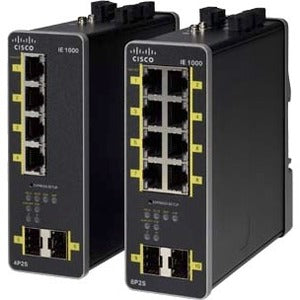 Cisco IE 1000-6T2T-LM Industrial Ethernet Switch - IE-1000-6T2T-LM-RF