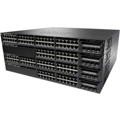 Cisco Catalyst C3650-48FQM-E Layer 3 Switch - WS-C3650-48FQME-RF