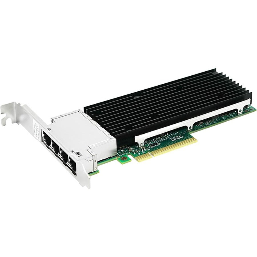 Axiom 10Gbs Quad Port RJ45 PCIe 3.0 x8 NIC Card - PCIE34RJ4510-AX - PCIE34RJ4510-AX