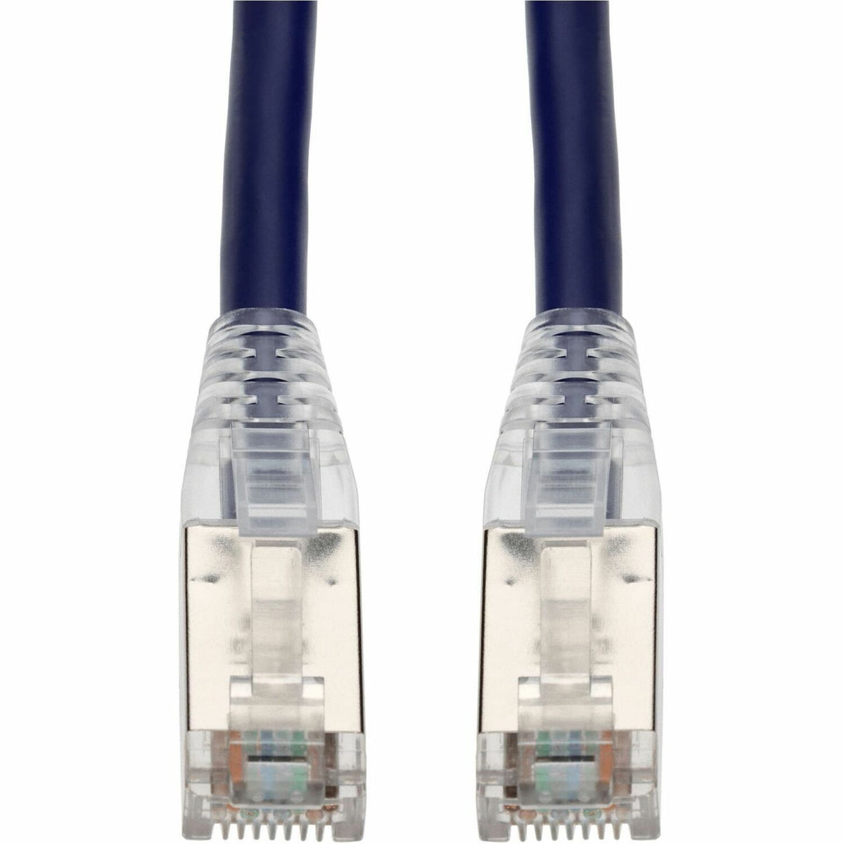 AddOn 25ft Purple CAT 6 Shielded PVC Ethernet Cable Snagless Easy Clear Boot TAA RJ-45 M/M - ADD-25FCAT6S-PE-TAA