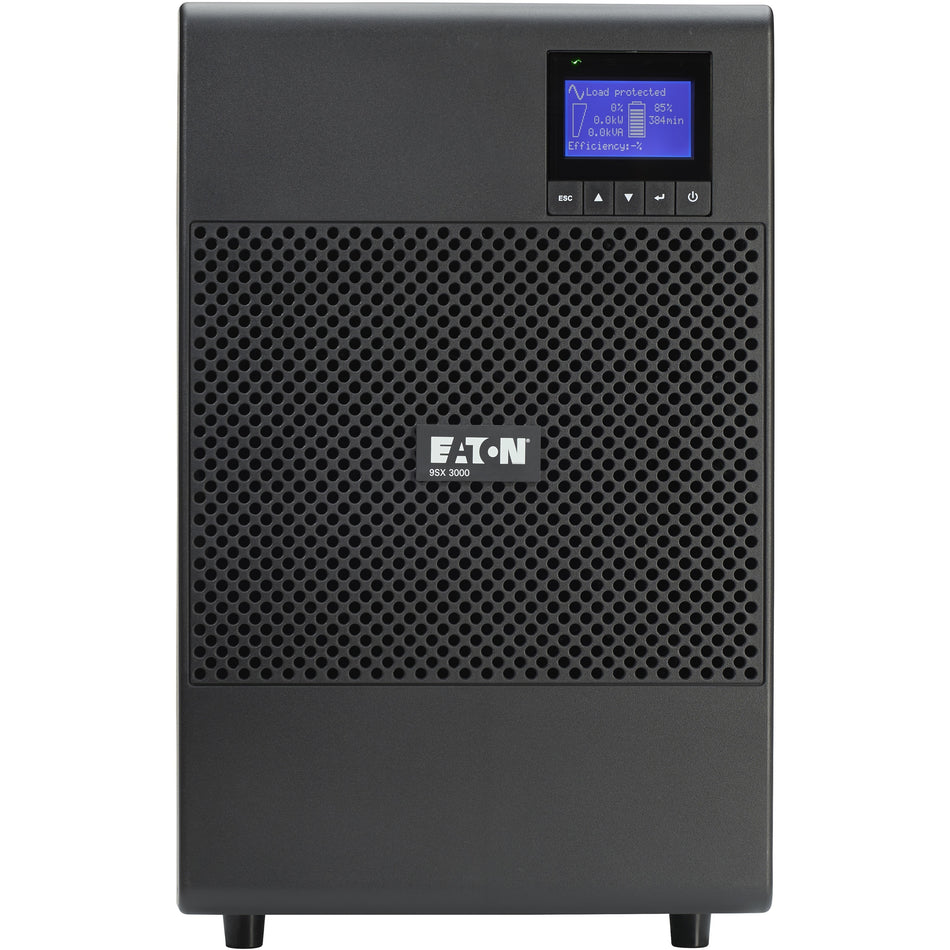 Eaton 9SX 3000VA 2700W 120V Online Double-Conversion UPS - Hardwired In/Out, Cybersecure Network Card Option, Extended Run, Tower - 9SX3000HW
