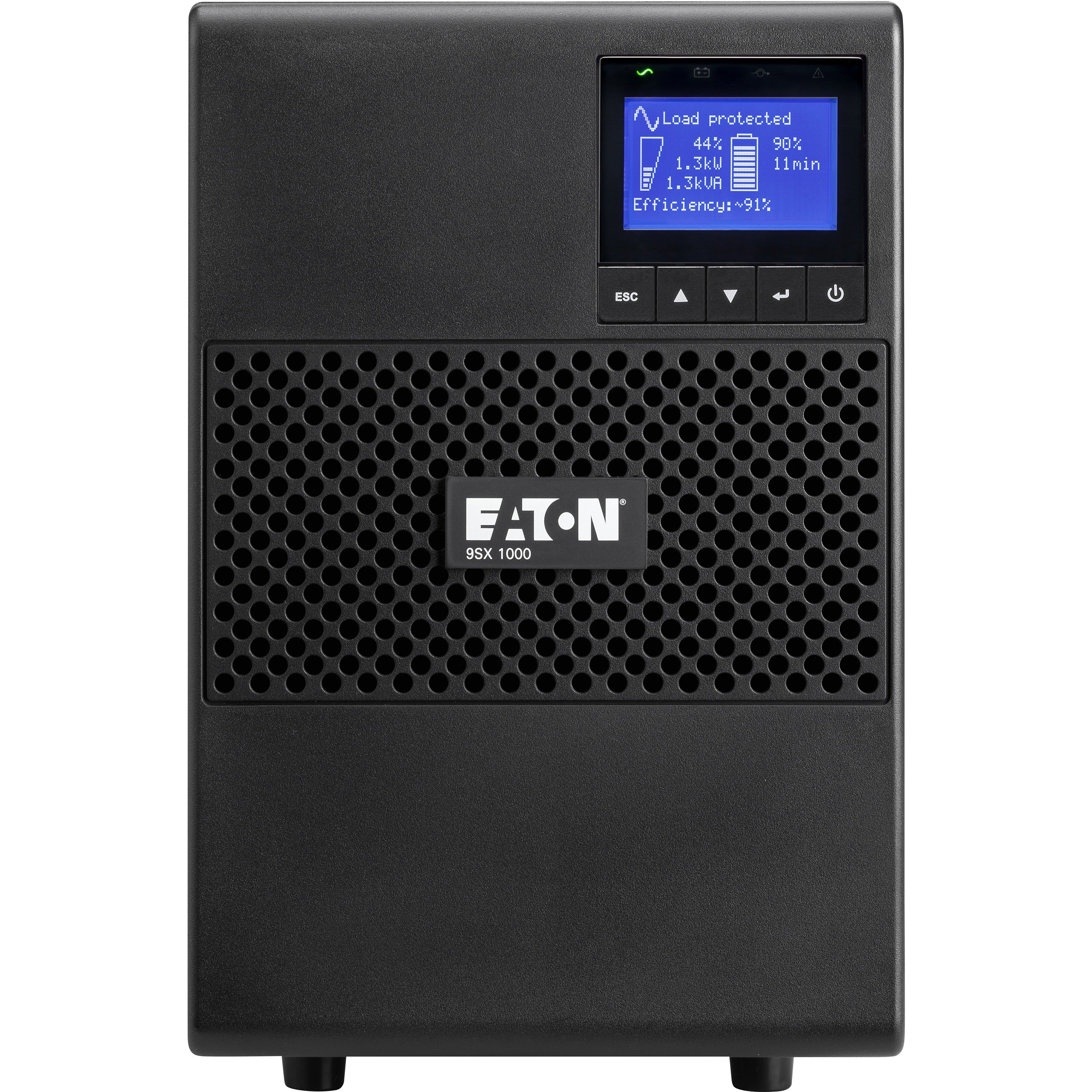 Eaton 9SX 1000VA 900W 208V Online Double-Conversion UPS - 6 C13 Outlets, Cybersecure Network Card Option, Extended Run, Tower - 9SX1000G