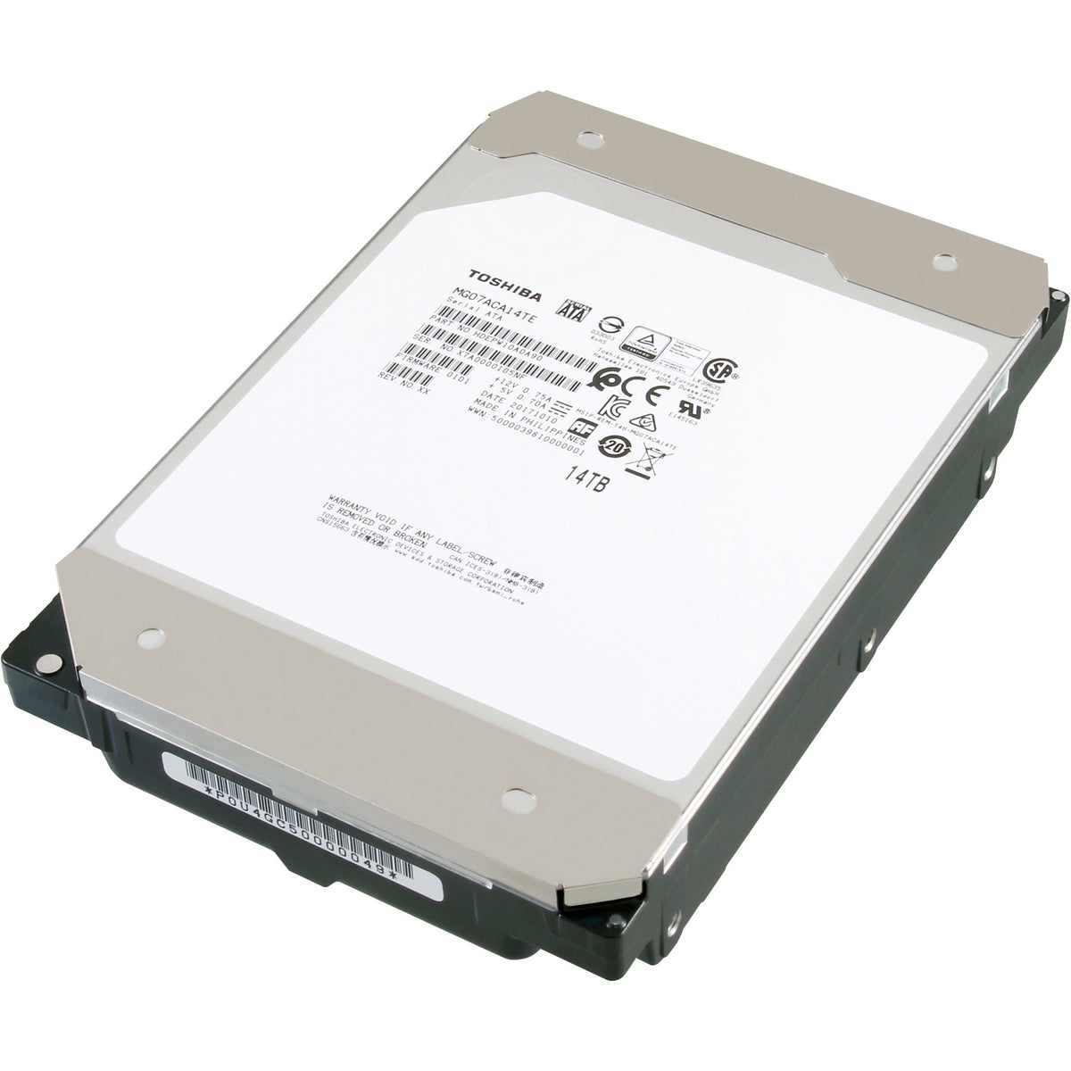 Toshiba MG07ACA 12 TB Hard Drive - 3.5" Internal - SATA (SATA/600) - MG07ACA12TA