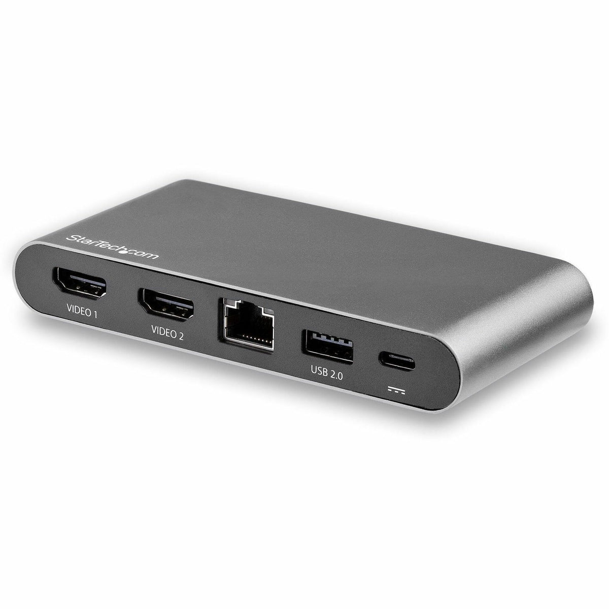 StarTech.com USB C Dock - 4K Dual Monitor HDMI USB-C Docking Station - 100W Power Delivery Passthrough, GbE, 2x USB-A - Multiport Adapter - DK30C2HAGPD