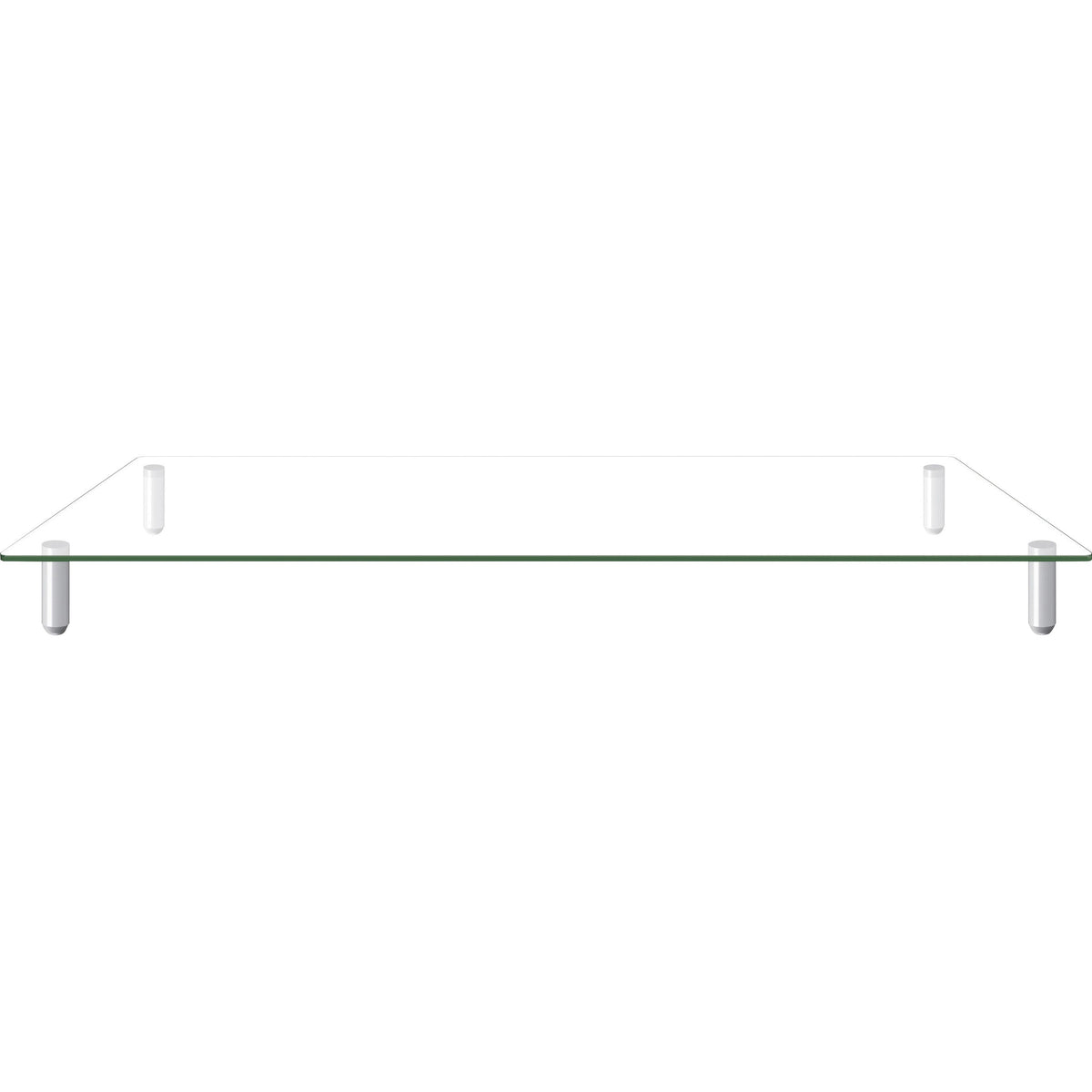 Kantek Extra-Wide Glass Monitor Riser/Desk Shelf - MS380