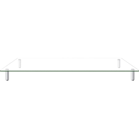 Kantek Extra-Wide Glass Monitor Riser/Desk Shelf - MS380