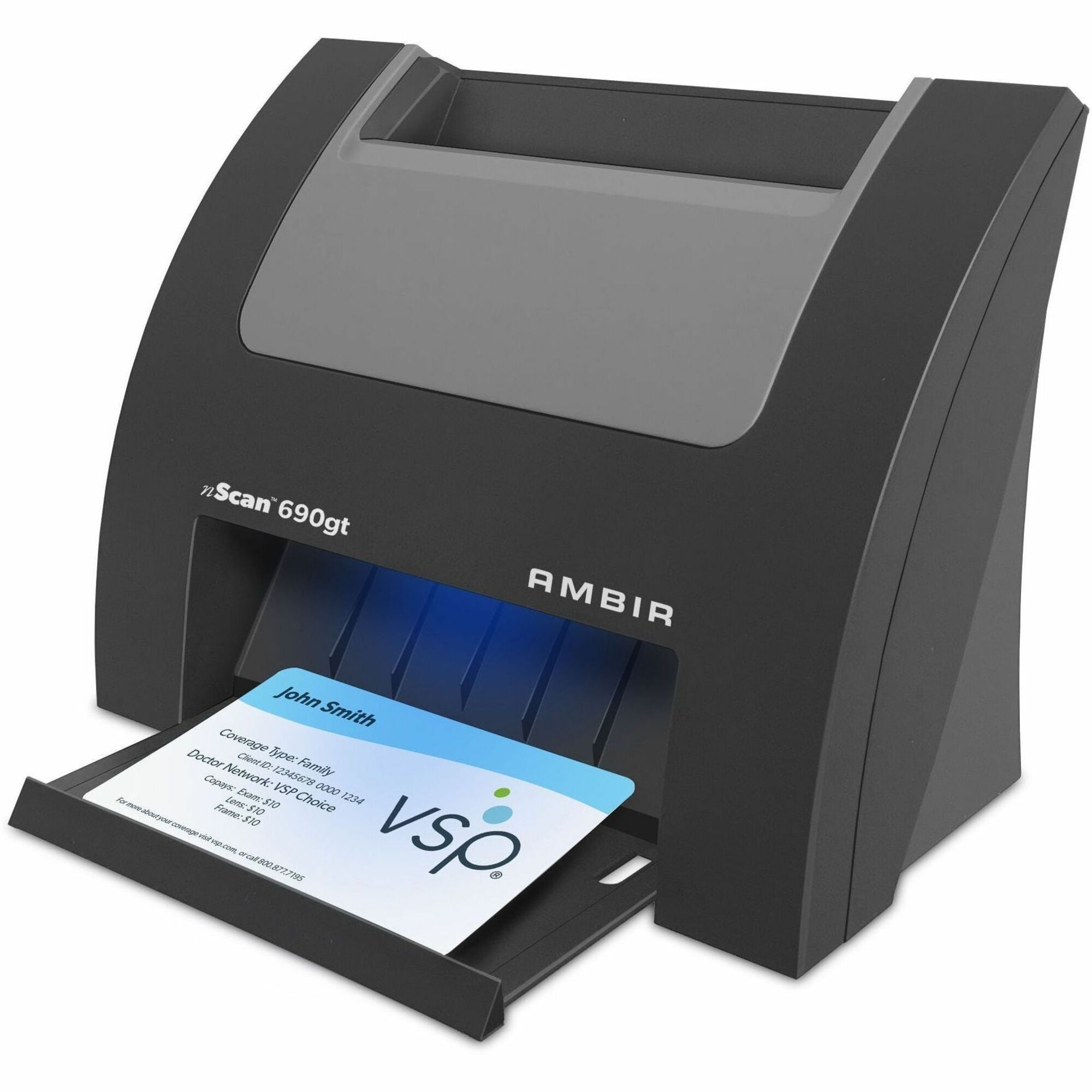 Ambir nScan 690gt Duplex ID Card Scanner w/AmbirScan for athenahealth - DS690GT-A3P