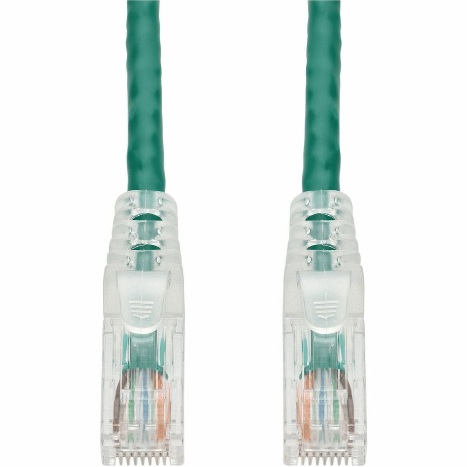 AddOn 6ft Green CAT 6 PVC Ethernet Cable Snagless Easy Clear Boot TAA RJ-45 M/M - ADD-6FCAT6-GN-TAA