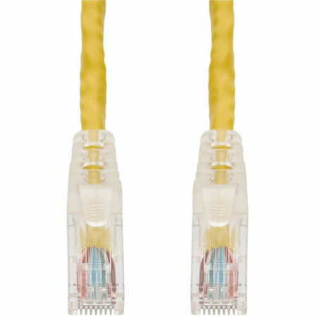 AddOn 6ft Yellow CAT 6 PVC Ethernet Cable Snagless Easy Clear Boot TAA RJ-45 M/M - ADD-6FCAT6-YW-TAA