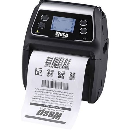 Wasp Wpl4ml Mobile Direct Thermal Printer - Monochrome - Portable - Label Print - USB - Wireless LAN - Battery Included - 633809003424