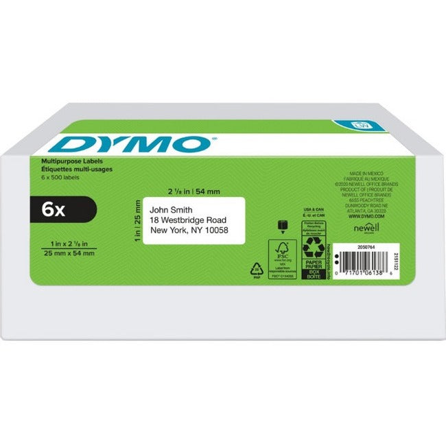 Dymo LabelWriter Multi-Purpose Labels, Value Pack - 2050764
