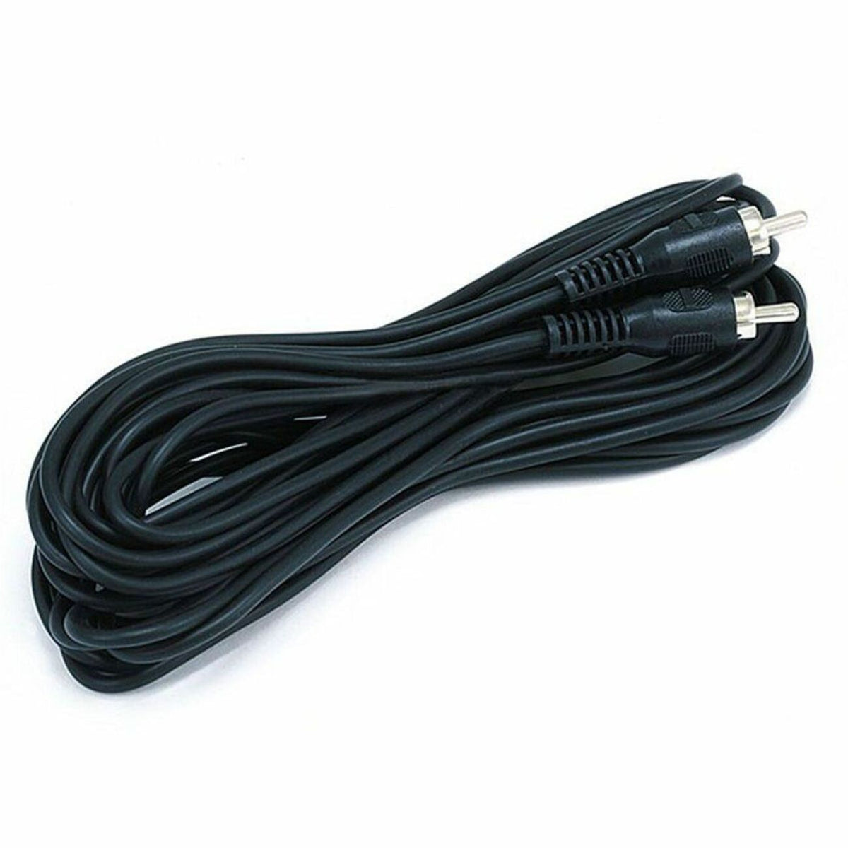 Monoprice 25ft RCA Plug/Plug M/M cable - Black - 655