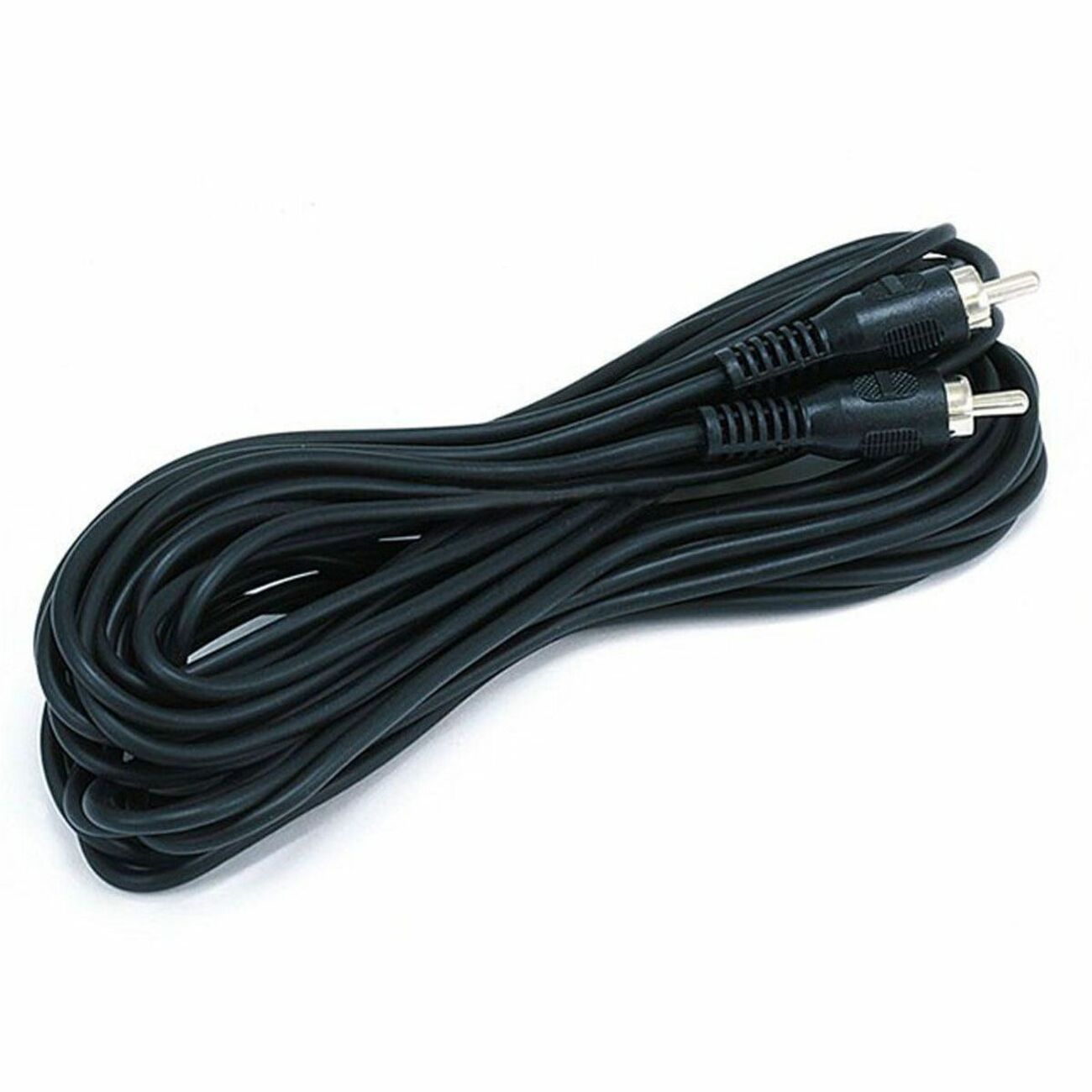 Monoprice 25ft RCA Plug/Plug M/M cable - Black - 655