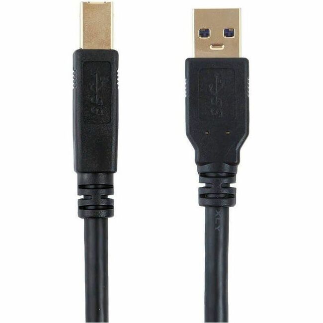 Monoprice Select Series USB 3.0 USB-A to USB-B Cable Black 6ft - 13748