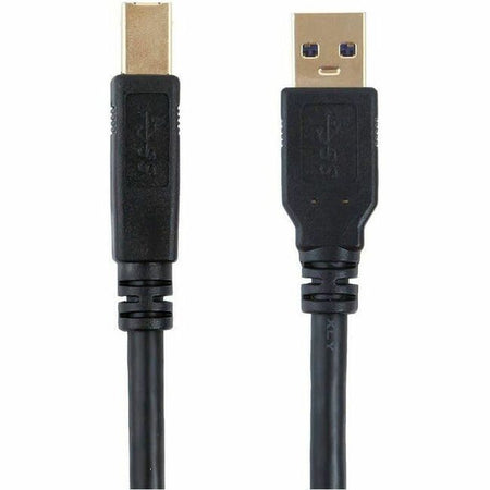 Monoprice Select Series USB 3.0 USB-A to USB-B Cable Black 6ft - 13748