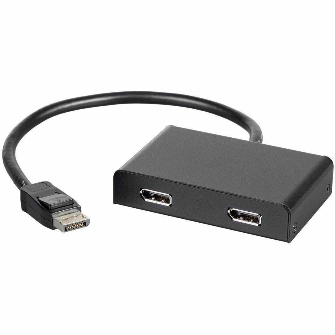 Monoprice 2-Port DisplayPort 1.2 to DisplayPort Multi-Stream Transport (MST) Hub - 21972