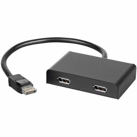 Monoprice 2-Port DisplayPort 1.2 to DisplayPort Multi-Stream Transport (MST) Hub - 21972