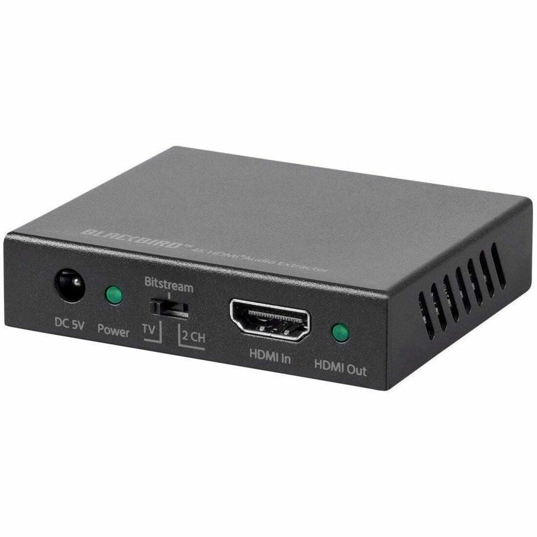 Monoprice Blackbird 4K60 HDMI Audio Extractor - 18Gbps, HDCP 2.2, YCbCr 4:4:4 - 24278