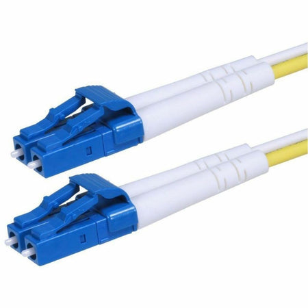 Monoprice Single-Mode Fiber Optic Cable - LC-LC UL 2mm 9/125 OFNR Duplex Yellow 50m - 11849