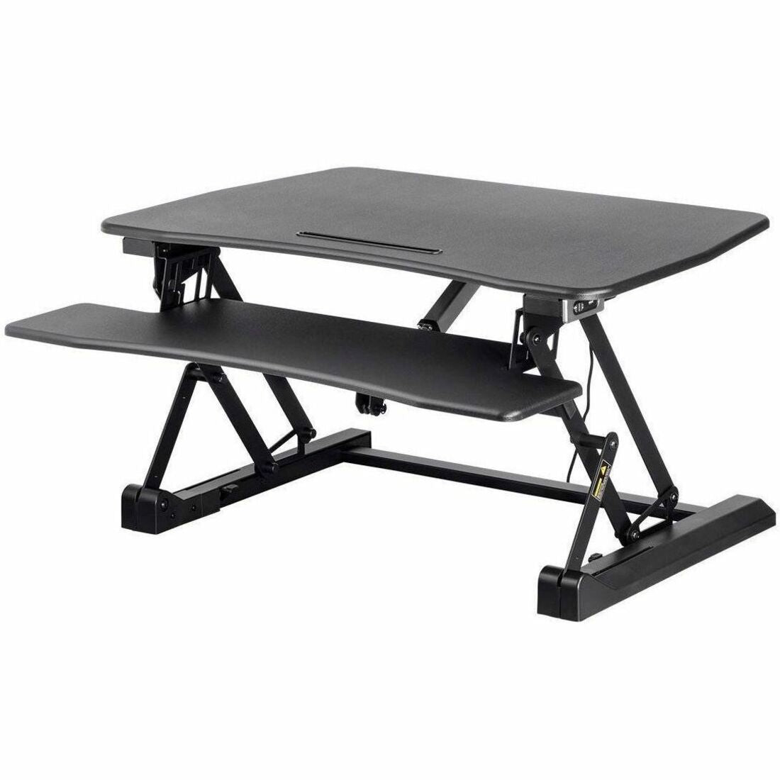 Workstream Electric Height Adjustable Sit-Stand Workstation Desk Converter, 36in - 27774