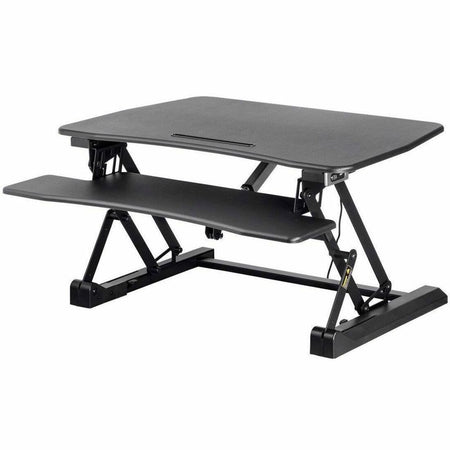 Workstream Electric Height Adjustable Sit-Stand Workstation Desk Converter, 36in - 27774