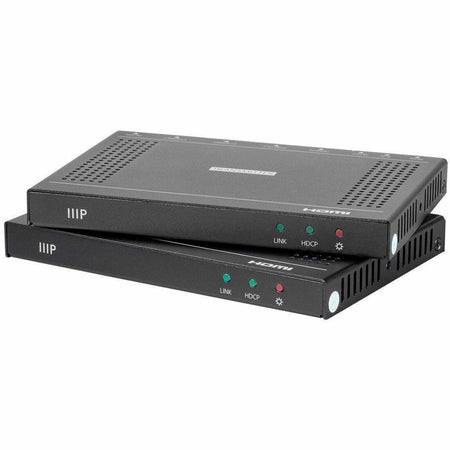 Monoprice Blackbird 4K60 Pro HDBaseT Extender Kit up to 100m with PoH, RS-232, HDCP 2.2 - 21608