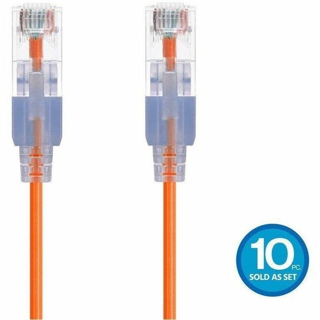 Monoprice SlimRun Patch UTP Category 6a Network Cable - 16331