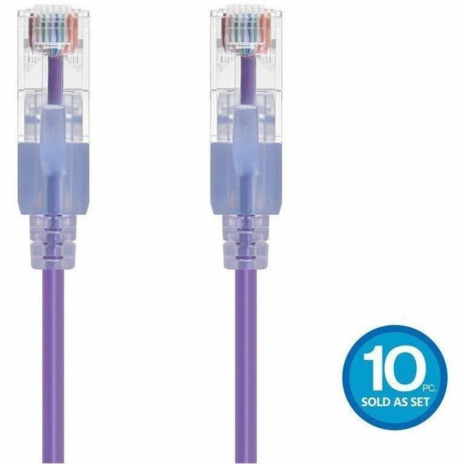 Monoprice SlimRun Patch UTP Category 6a Network Cable - 16333