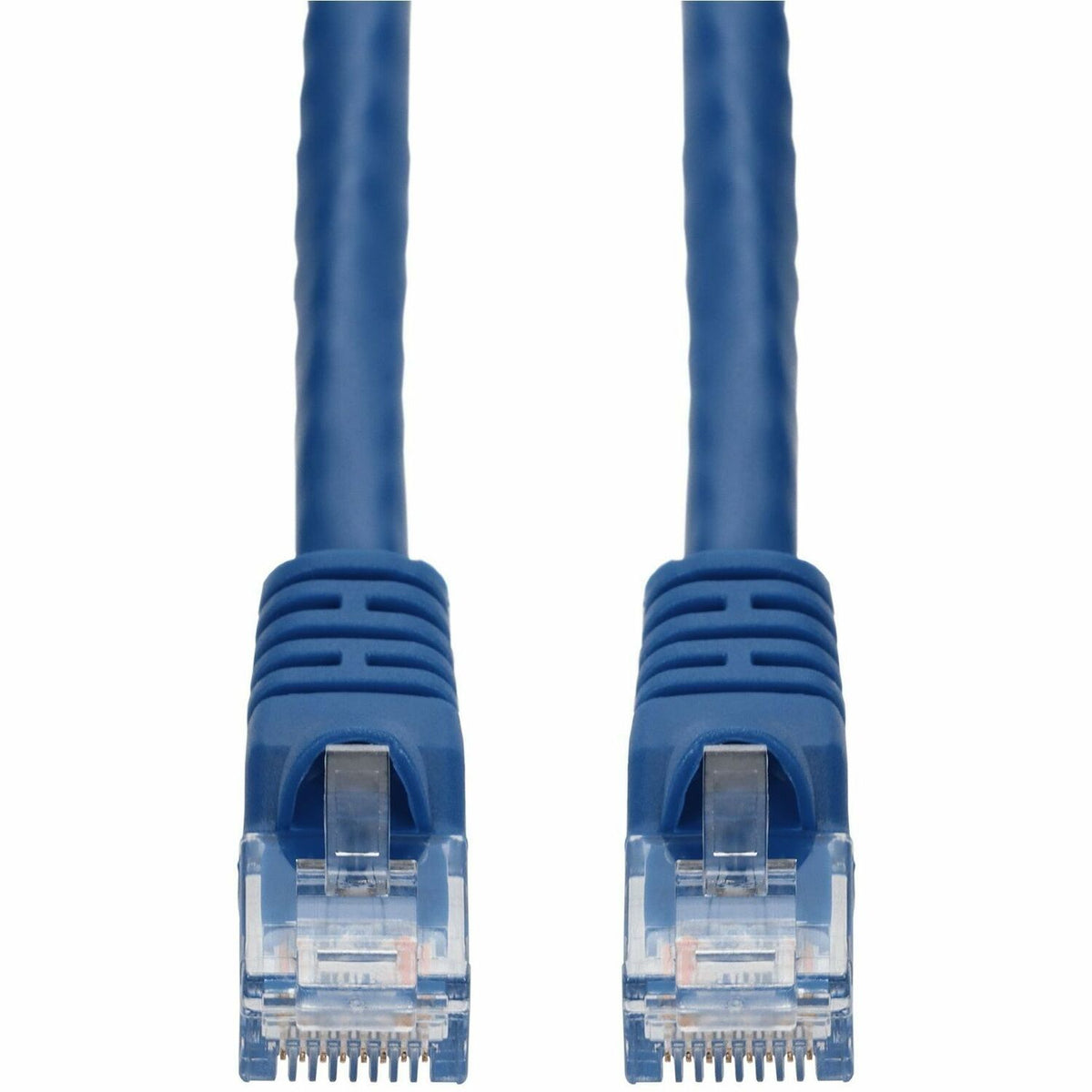 AddOn 50ft Blue CAT 5E PVC Ethernet Cable Snagless Bubble Boot RJ-45 M/M - ADD-50FCAT5E-BE